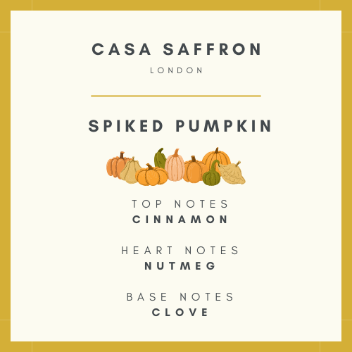 Spiked Pumpkin Candle